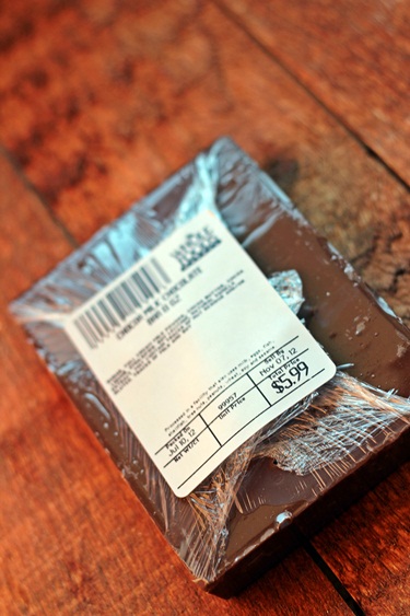 Chocolate from Whole Foods