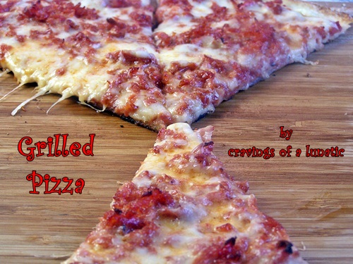 Grilled Pizza by Cravings of a Lunatic Grilled Pizza by Cravings of a Lunatic