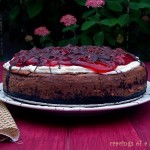 black forest cheesecake