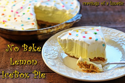 Lemon IceBox Pie icebox pie