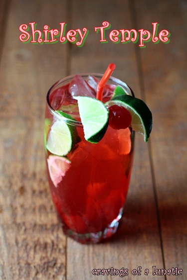 Shirley Temple Drink non alcohol drink