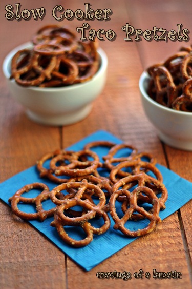 Taco Pretzels from Cravings of a Lunatic Taco Pretzels