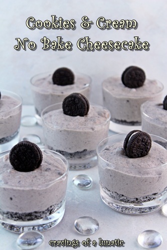 No Bake Cookies & Cream Cheesecake cheesecake
