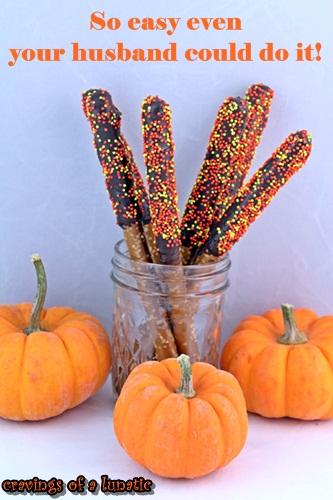 Halloween Pretzel Sticks pretzel