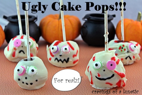 Monster Bites cake pops