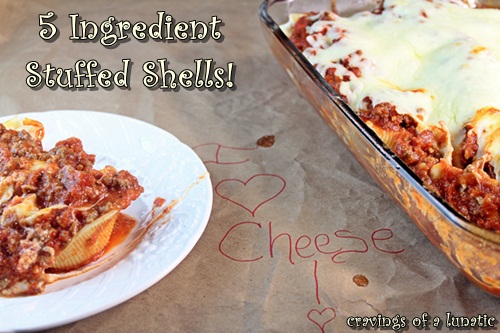 Stuffed Shells pasta