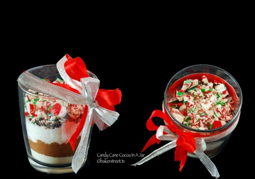 Candy Cane Cocoa In A Jar by Baker Street cocoa