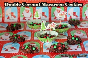 Double Coconut Macaroon Cookies by Cravings of a Lunatic