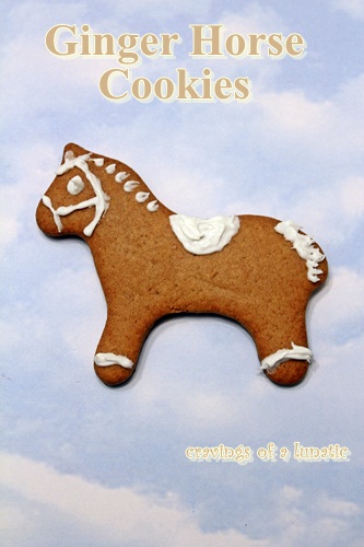 Ginger Horse Cookies cookies