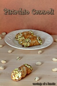 Pistachio Cannoli