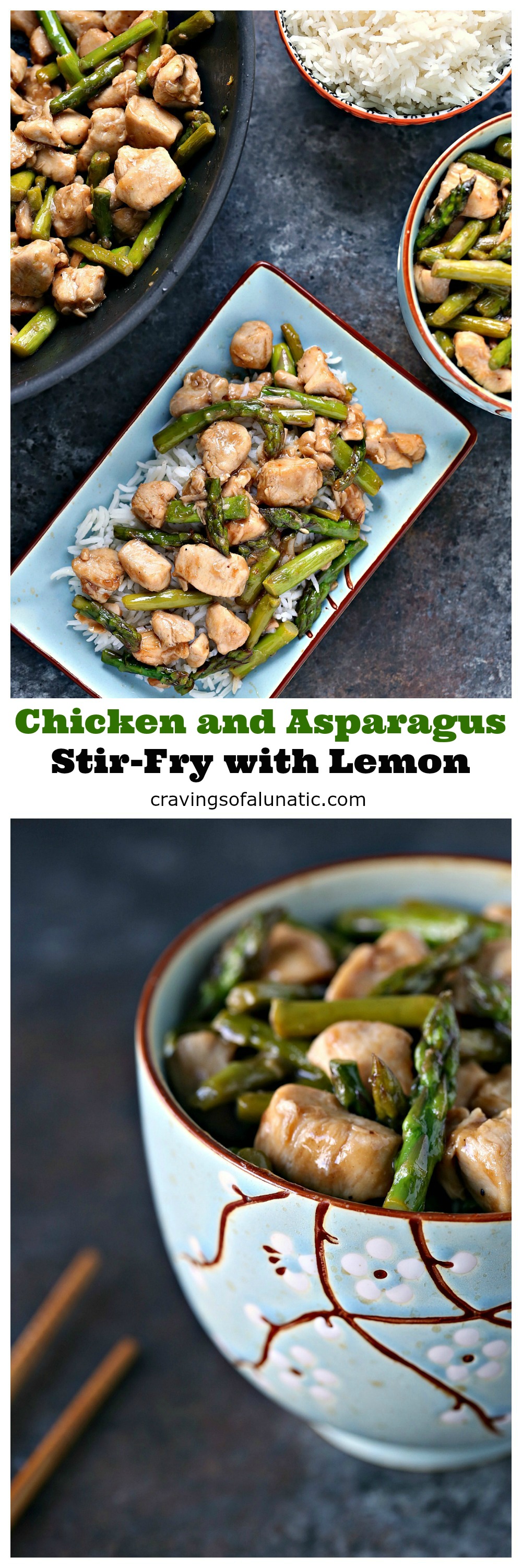 Chicken and Asparagus StirFry with Lemon Cravings of a Lunatic