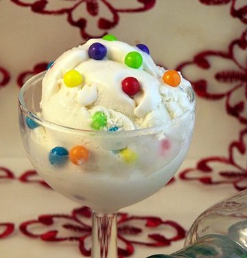 Jawbreaker Ice Cream by Cravings of a Lunatic
