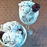 Blackberry n Vanilla Ice Cream #icecreamsundays