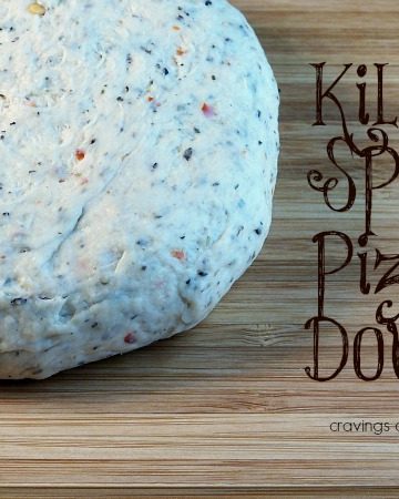 Killer Spicy Pizza Dough | Cravings of a Lunatic | Easy to make spiced pizza dough.