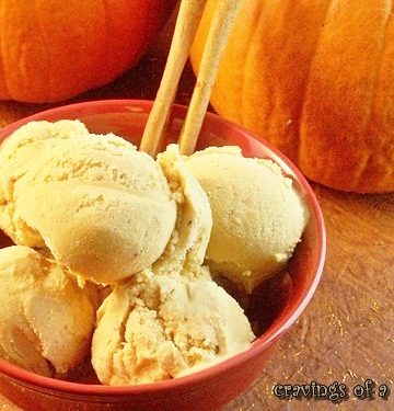 Pumpkin n Spice Ice Cream by Cravings of a Lunatic