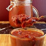 Slow Cooker Sweetums Pizza Sauce | Cravings of a Lunatic | #pizzasauce #pizza #sauce #slowcooker