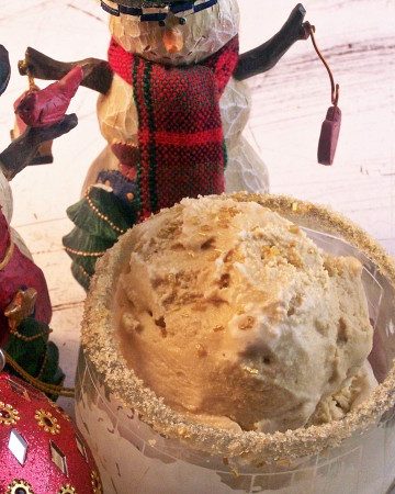 Gingerbread Ice Cream by Cravings of a Lunatic