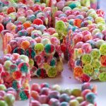 Trix Krispies from cravingsofalunatic.com. Super easy to make cereal treats made with Trix Cereal. Your family and friends will love these. Simple, quick and incredibly tasty. Not to mention they are just seriously eye catching!