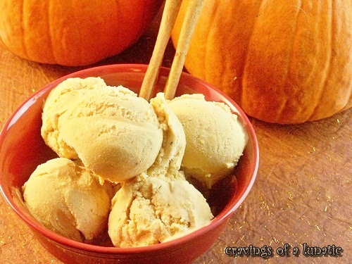 Pumpkin Ice Cream 