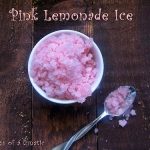 Pink Lemonade Ice
