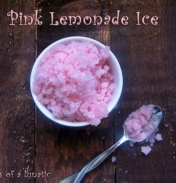 Pink Lemonade Ice by Cravings of a Lunatic