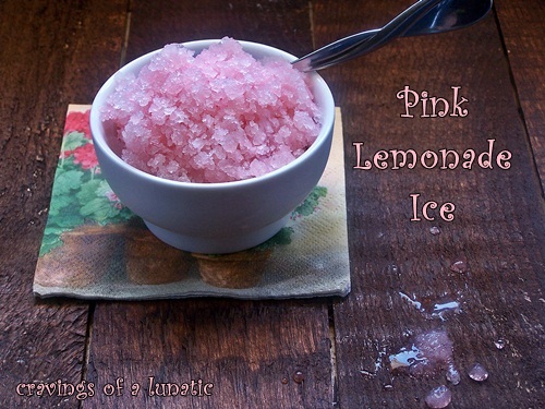 Pink Lemonade Ice 