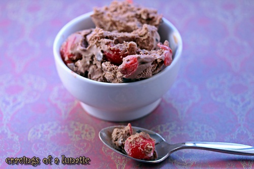 Black Forest Ice Cream by Cravings of a Lunatic