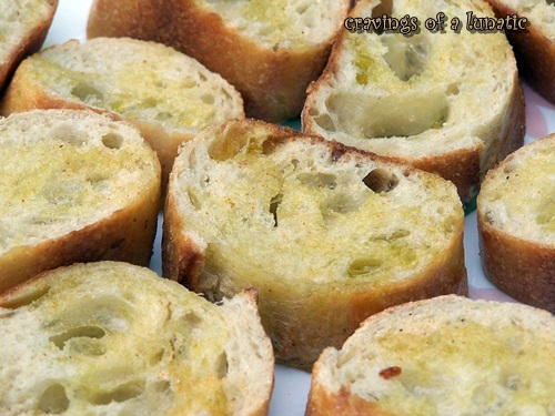 Grilled Garlic Bread by Cravings of a Lunatic