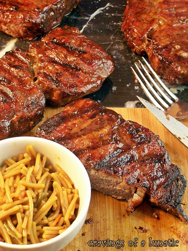 Grilled Rib Steak by Cravings of a Lunatic