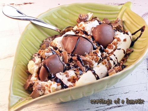 Turtle Banana Split by Cravings of a Lunatic