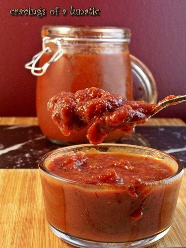 Sweetums Pizza Sauce (Slow Cooker) by Cravings of a Lunatic