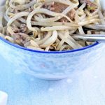Simple Beef and Bean Sprout Stir-fry