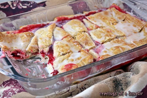 Cherry Danish Dessert | Cravings of a Lunatic | Super easy to make and will have you coming back for seconds. Or thirds.