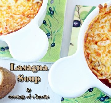Lasagna Soup | cravingsofalunatic.com | A simple and incredibly tasty recipe to make Lasagna Soup. This recipe is a staple in our house for the cold winter weather.