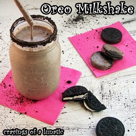 Thick Oreo Milkshake