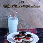 Chocolate Cream Puffs with Whipped Cream & Strawberries | Happy Birthday Becca
