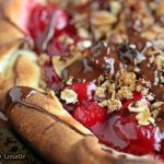 Guy Fieri's Cherry Cobbler Pizza for Pass the Cook Book Club