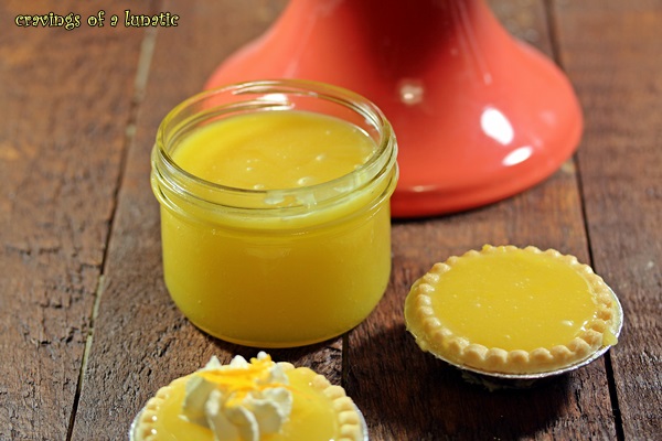 Mini Meyer Lemon Pies. Simple Meyer lemon curd recipe poured into mini pie shells and topped with real whipping cream. 