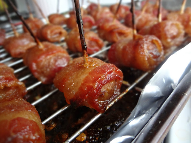 Bacon Wrapped Water Chesnuts 