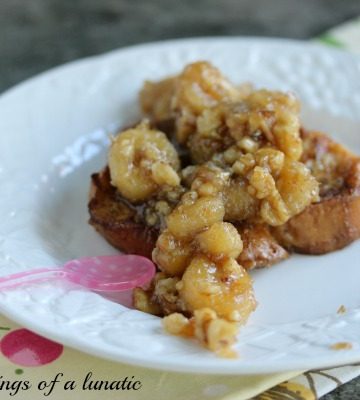 Bananas Foster French Toast by Cravings of a Lunatic