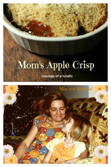 Mom's Apple Crisp from cravingsofalunatic.com- The best apple crisp in the world. It's pure comfort food at its finest!