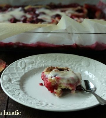 Raspberry Sweet Rolls by Cravings of a Lunatic