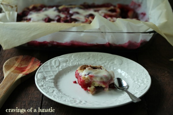 Raspberry Sweet Rolls by Cravings of a Lunatic 