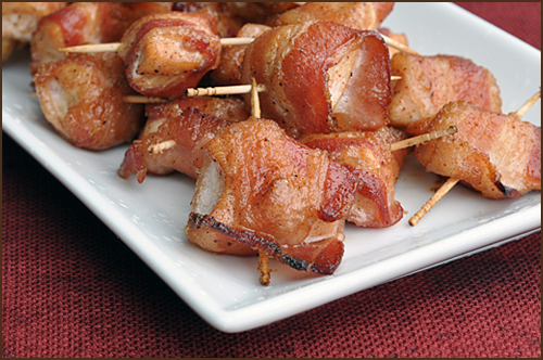 Sweet Chicken Bacon Wraps by Very Culinary