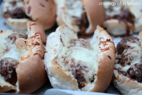 Meatball Crunch Grinder by Cravings of a Lunatic 