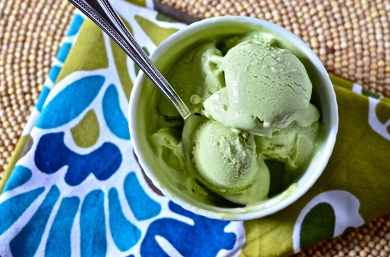 Avocado Ice Cream by The Hill Country Cook