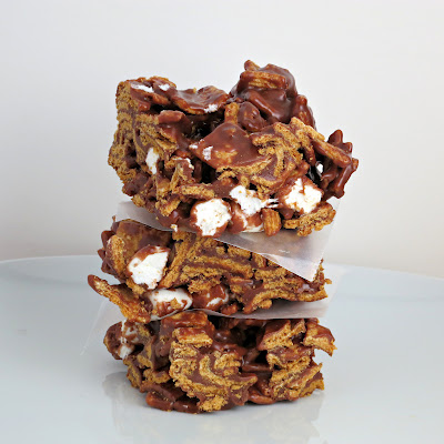 Golden Grahams S'mores Bars by Alida's Kitchen 