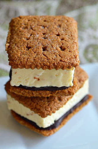 S'mores Ice Cream Sandwiches by Seeded at the Table
