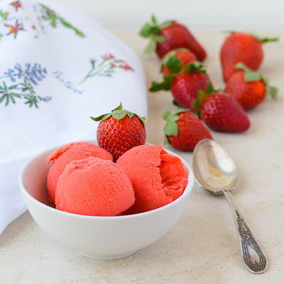 Strawberry Sorbet by Magnolia Days
