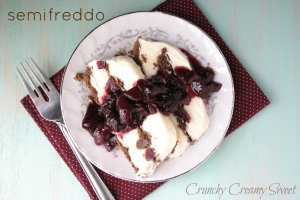 Black Forest Semifreddo by Crunchy Creamy Sweet